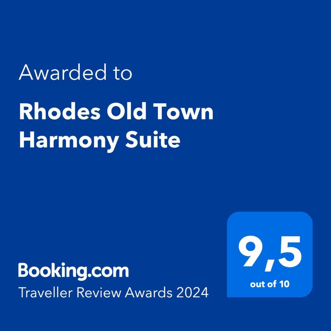 Rhodes Old Town Harmony Suite Rhodes City Екстер'єр фото